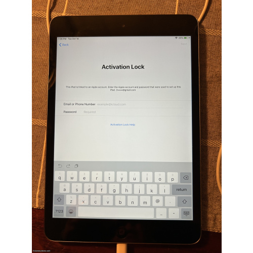 Apple iPad Mini 2 A1490 16GB 7.9" Wi-Fi - Space Grey - Locked