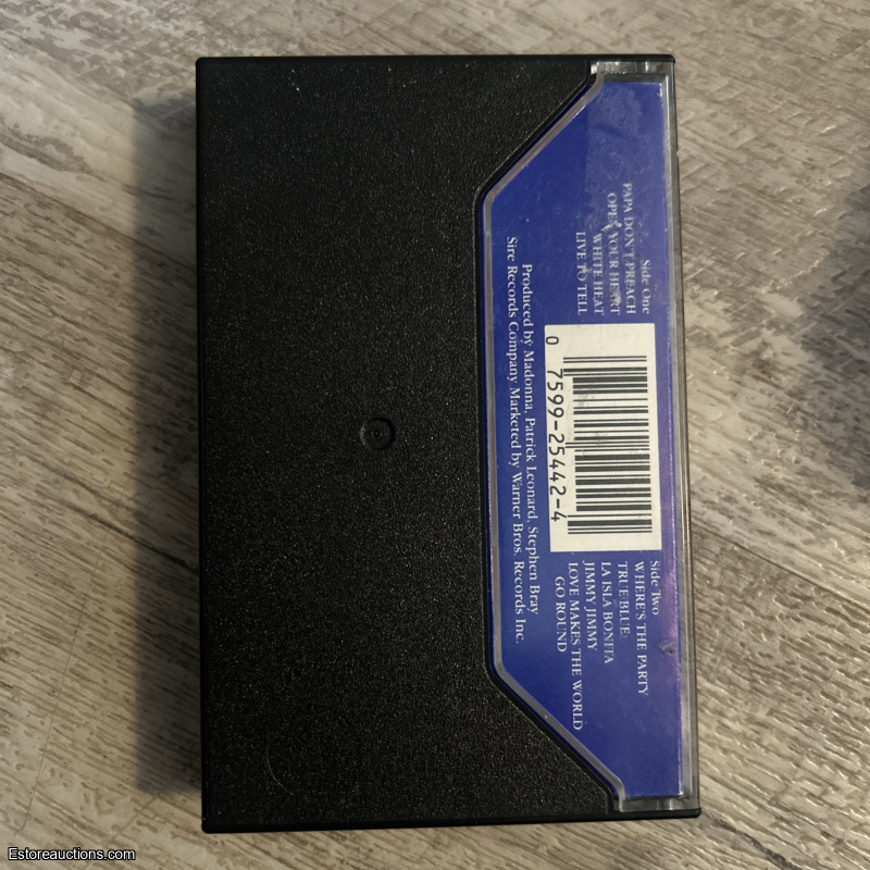 Madonna True Blue (Cassette, 1986 Sire) VG Condition Rare