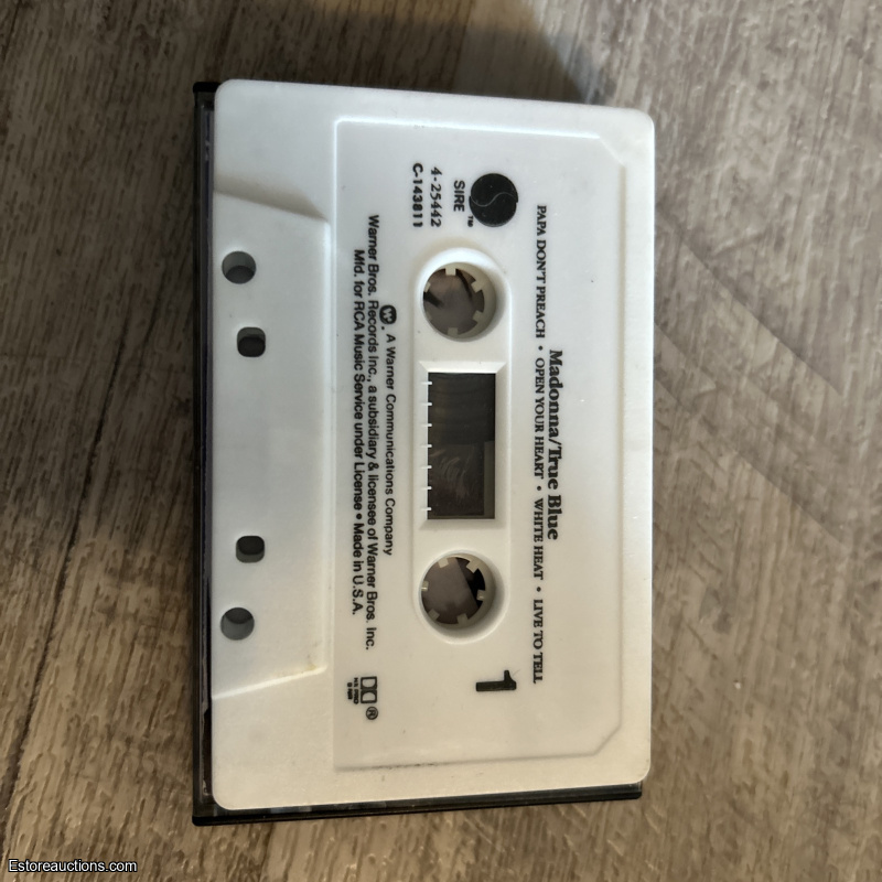 Madonna True Blue (Cassette, 1986 Sire) VG Condition Rare