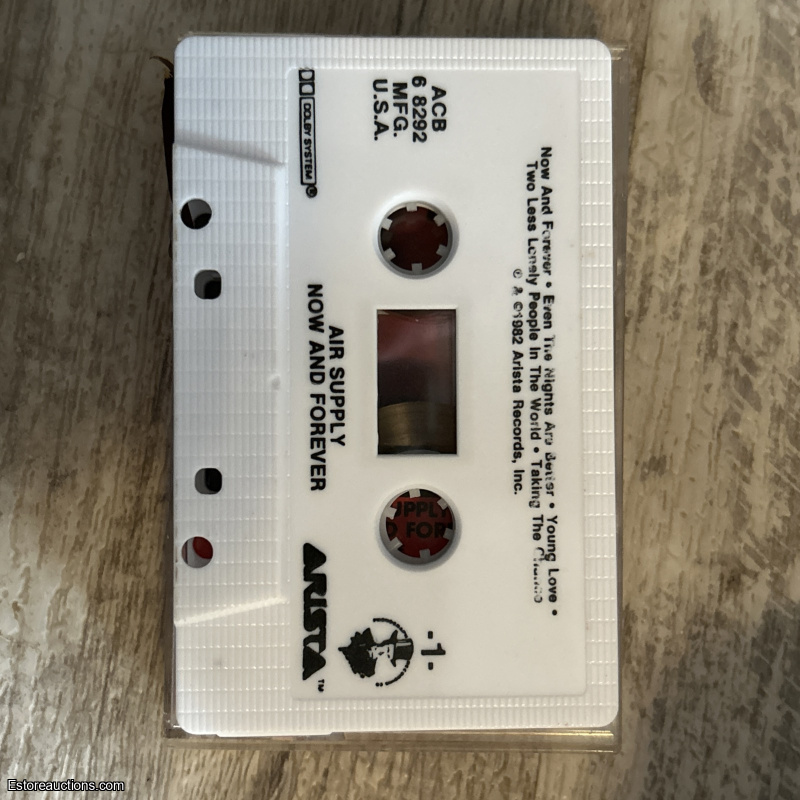 Air supply Now and Forever cassette Tape Rare
