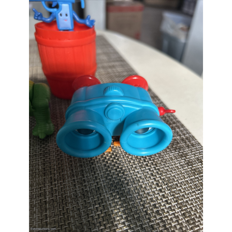 Vintage Toy Story  Buzz ,Rex, Lenny, Red barrel, Misfit Mantis Collectibles Lot