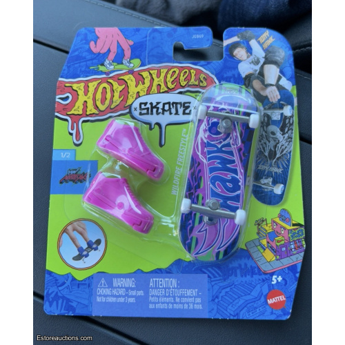 7-Eleven Hot Wheels Skate Tony Hawk HW Fingerboard Wildfire Freestyle