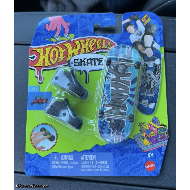 7-Eleven Hot Wheels Skate Tony Hawk HW Fingerboard Wildfire Freestyle