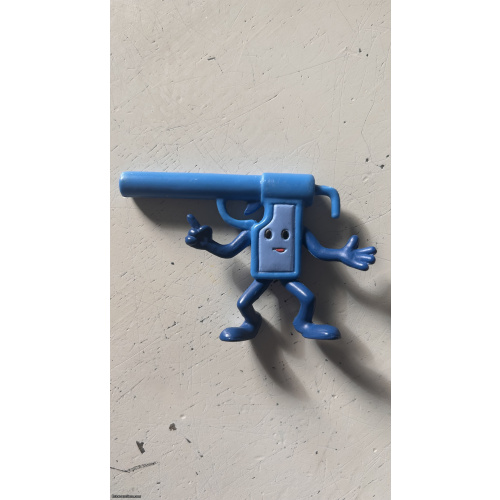 Misfit JELLY PISTOL GUN Plastic Figure Misfit Toys Rudolph PLAYING MANTIS 2002