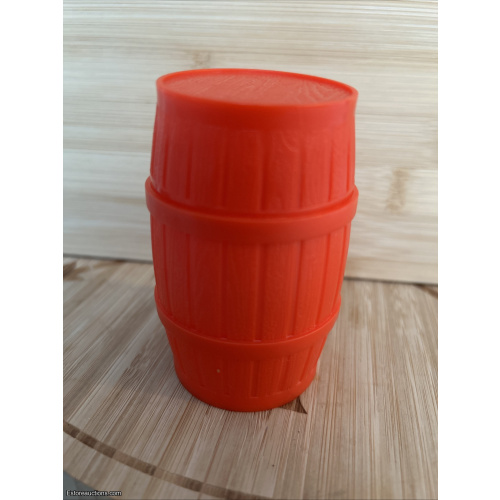 Vintage Barrel RED 2003 A & A Global Industries Container Made in China TOY