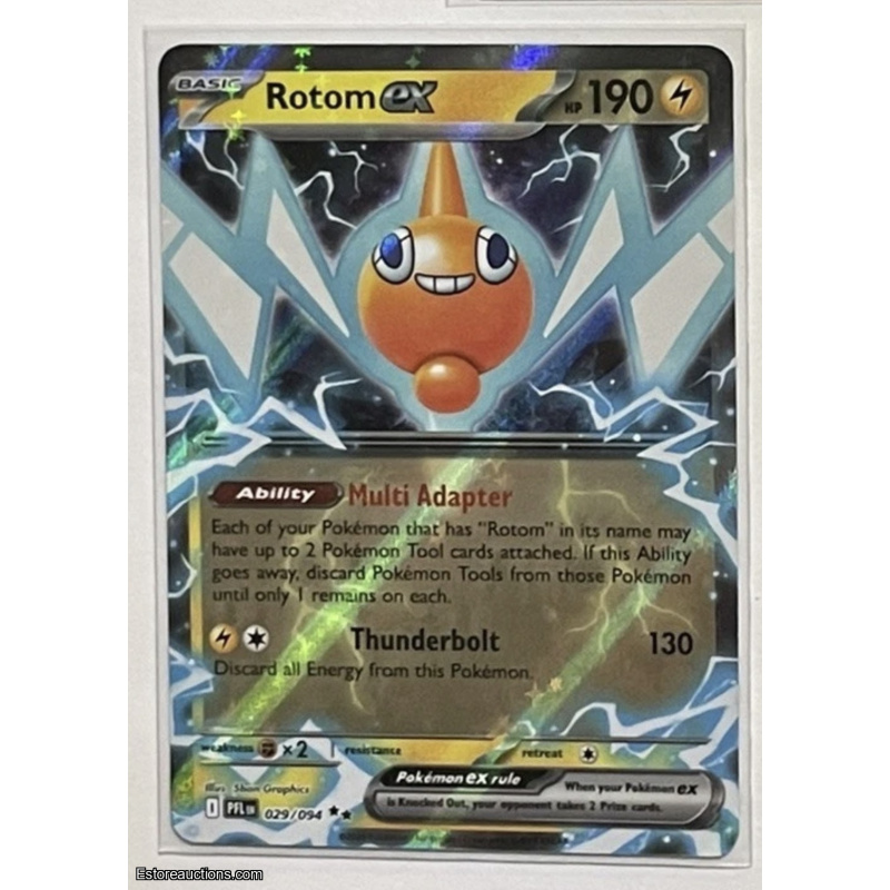 Rotom ex 029/094 Me02: Phantasmal Flames Holo