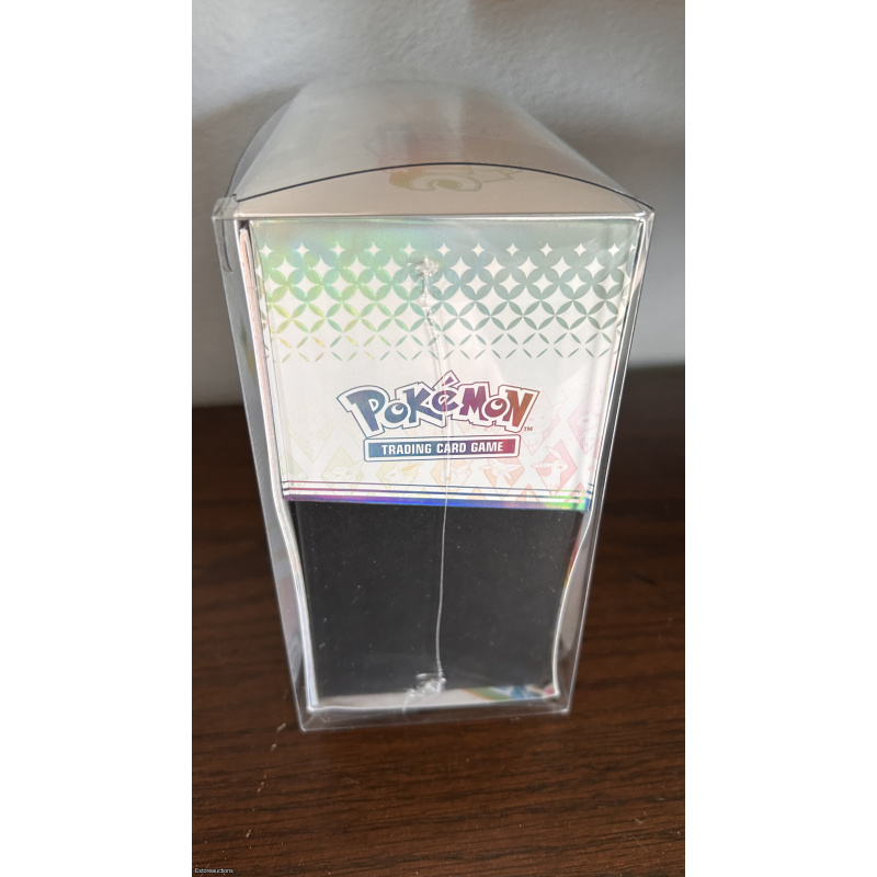 Pokemon Center Prismatic Evolutions ETB Elite Trainer Box Sealed in display case
