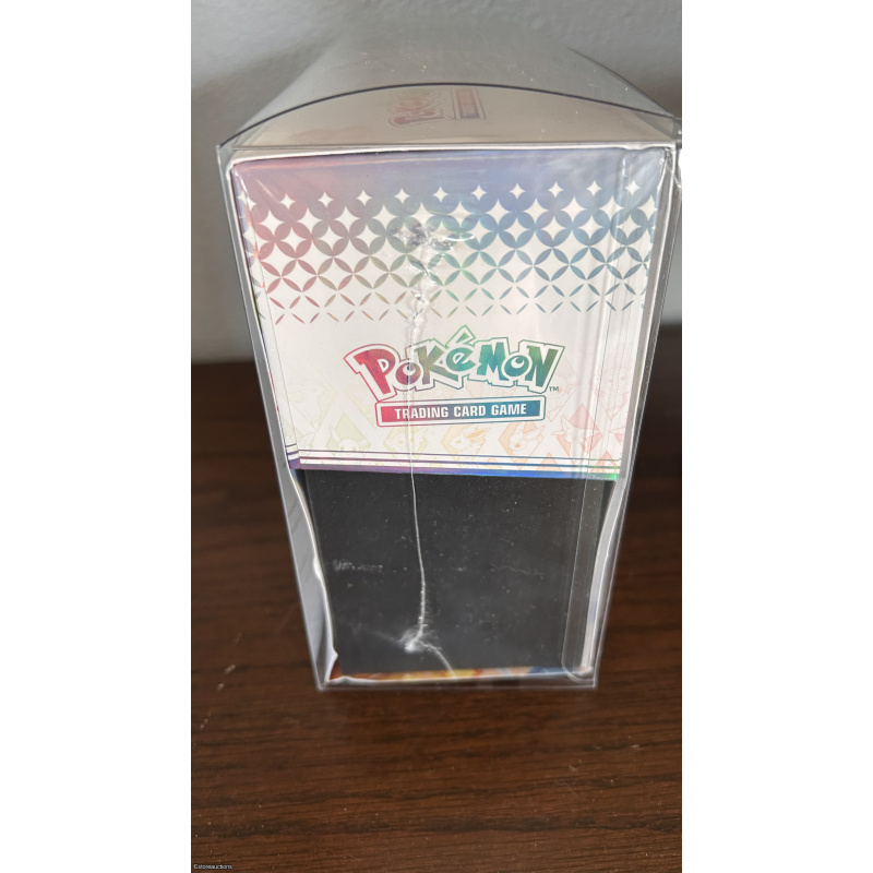 Pokemon Center Prismatic Evolutions ETB Elite Trainer Box Sealed in display case