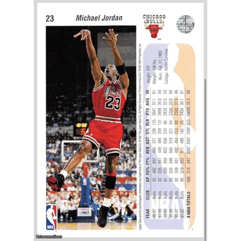1992-93 Upper Deck #23 Michael Jordan