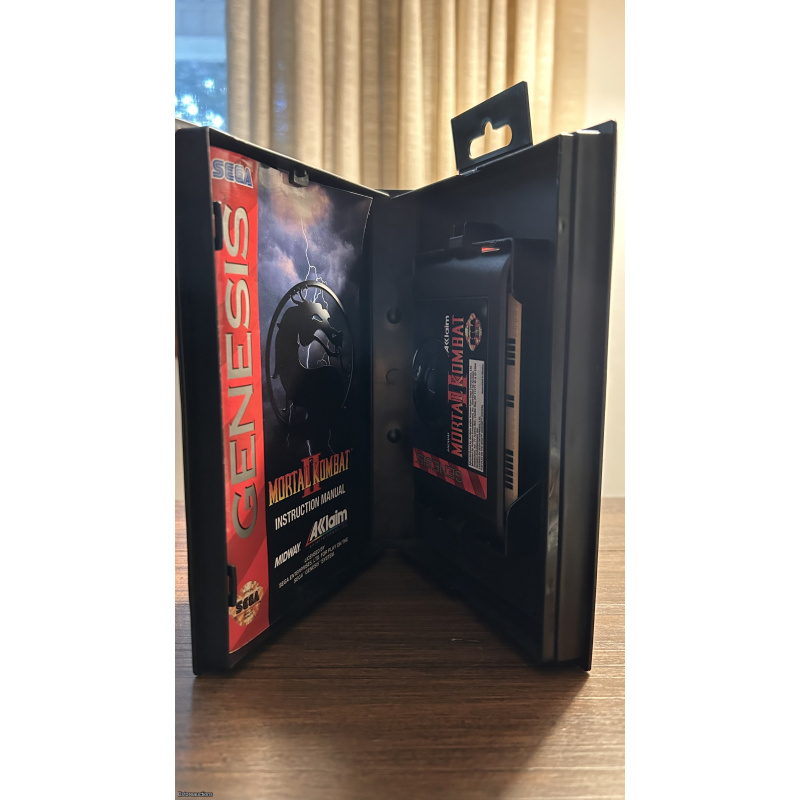 Mortal Kombat II (Sega Genesis, 1994) Complete Great Condition!
