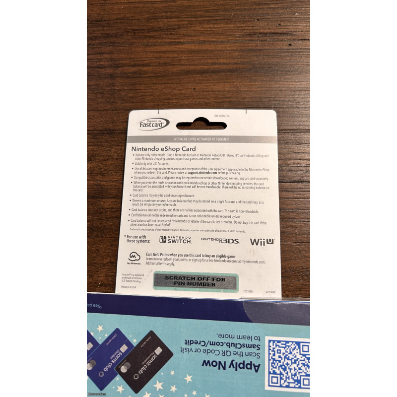 $20 Nintendo Switch eShop Gift Card  NEW - Fast shipping