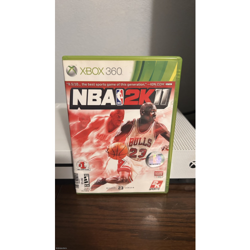 Xbox 360 NBA 2K11 2011 Complete CIB Michael Jordan