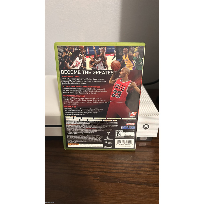 Xbox 360 NBA 2K11 2011 Complete CIB Michael Jordan