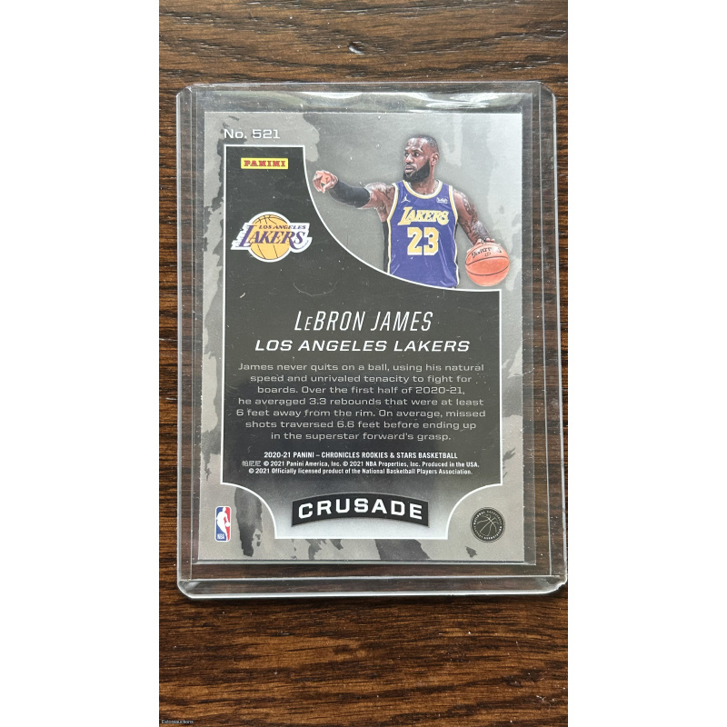 LeBron James Lakers 2020-21 Chronicles Rookies & Stars Crusade Panini #521