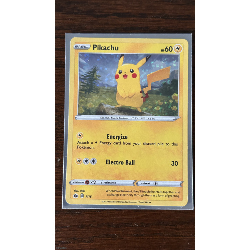 Pokemon Pikachu 049/203 SWSH07: Evolving Skies