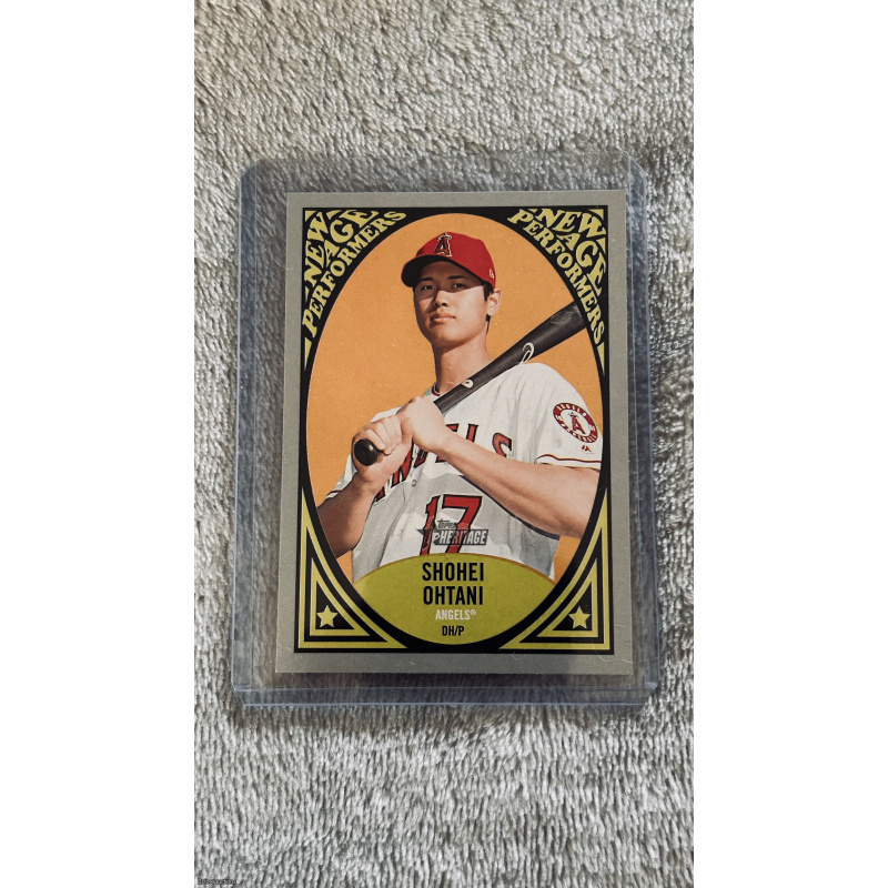 2019 Topps Heritage - New Age Performers Shohei Ohtani #NAP-14 (Second Year)