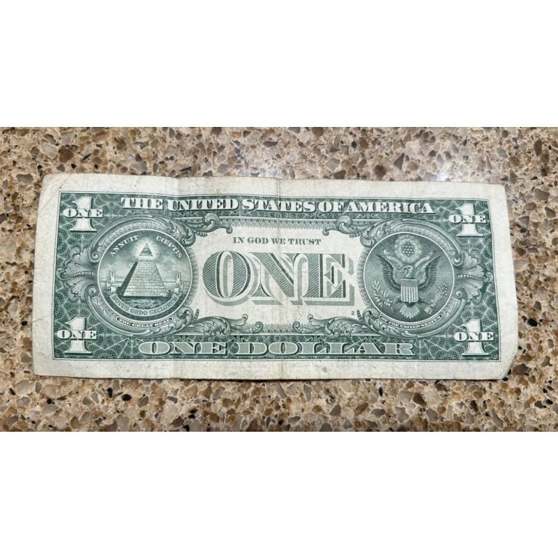 2017 1 dollar bill star note duplicate  (00204276) Rare