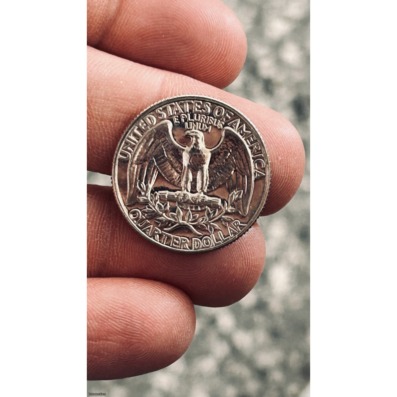 1966 Washington Quarter Proof No mint Mark