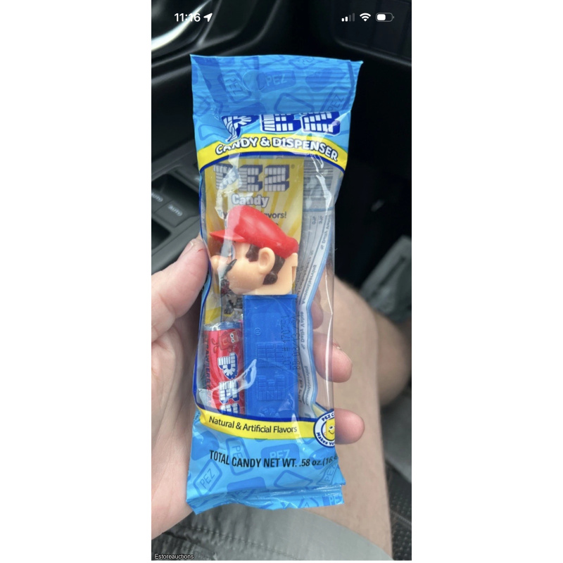NINTENDO Pez Dispenser ~ MARIO [Pez Branded Cello Bag]  Introduced 2026