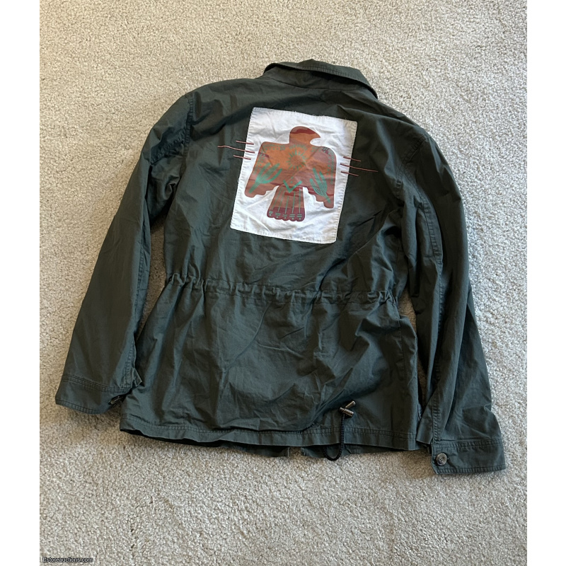 Hooey Women's Military Jacket Green Size M