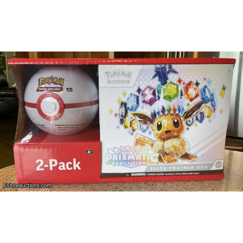 Pokemon TCG Prismatic Evolutions Elite Trainer Box ETB