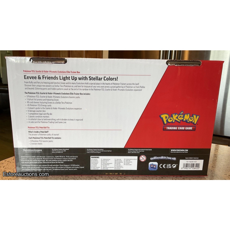 Pokemon TCG Prismatic Evolutions Elite Trainer Box ETB